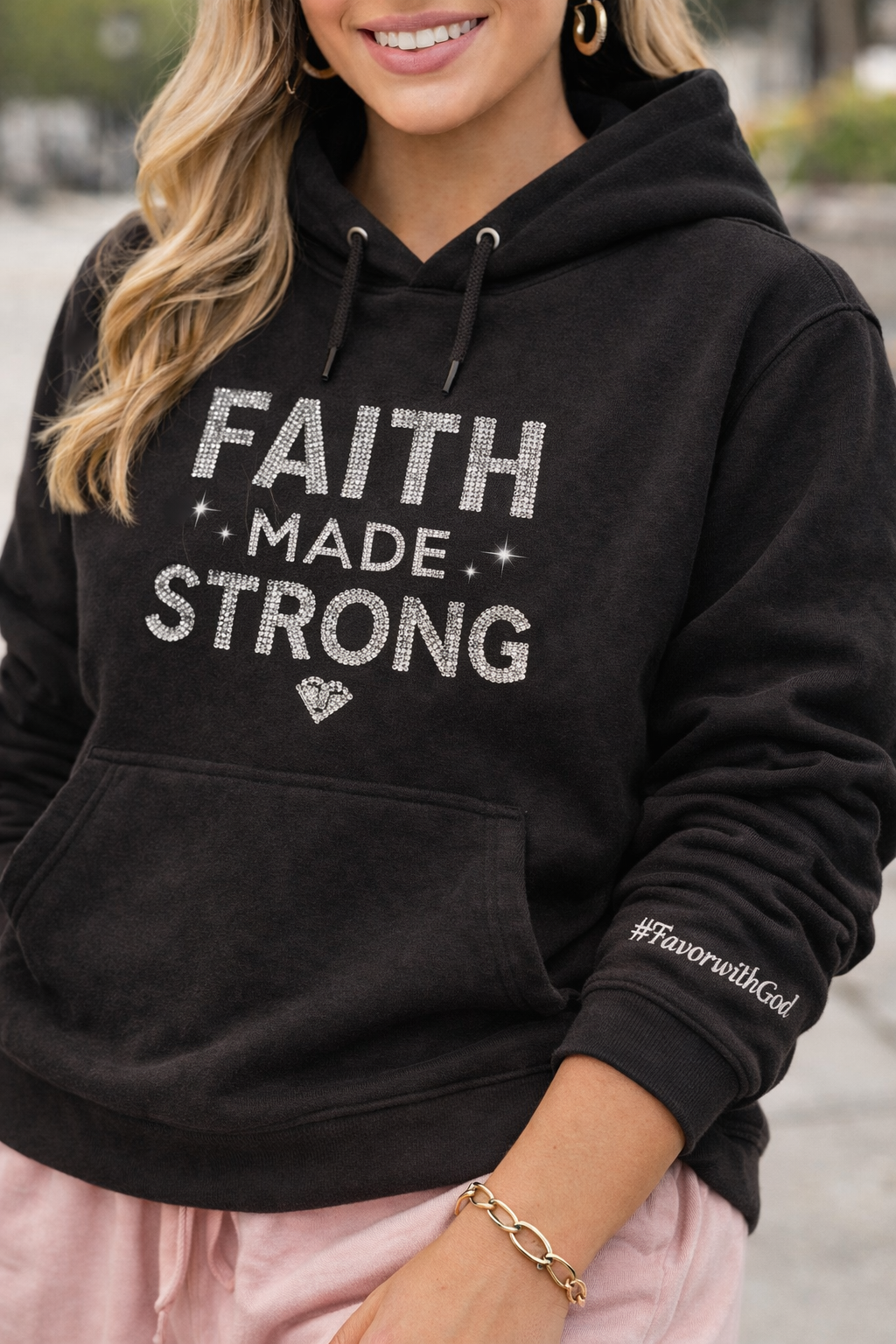 Faith Made Strong Hoodie